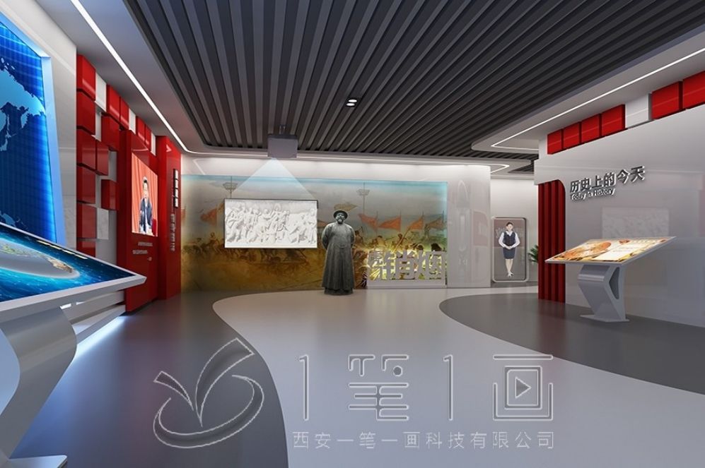 廉政教育展廳設(shè)計(jì), 多媒體互動(dòng)設(shè)備, 現(xiàn)代化展廳解決