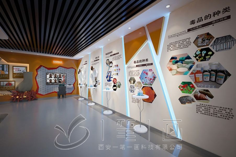 禁毒展廳,禁毒教育展廳設(shè)計(jì)方案,禁毒展廳講解詞